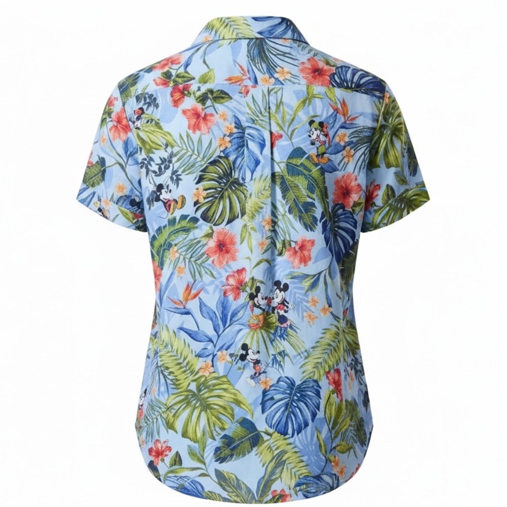 LIMITED EDITION Tommy Bahama Disney Jungle Jubilee Linen Shirt XS Mickey Rare - Picture 3 of 5